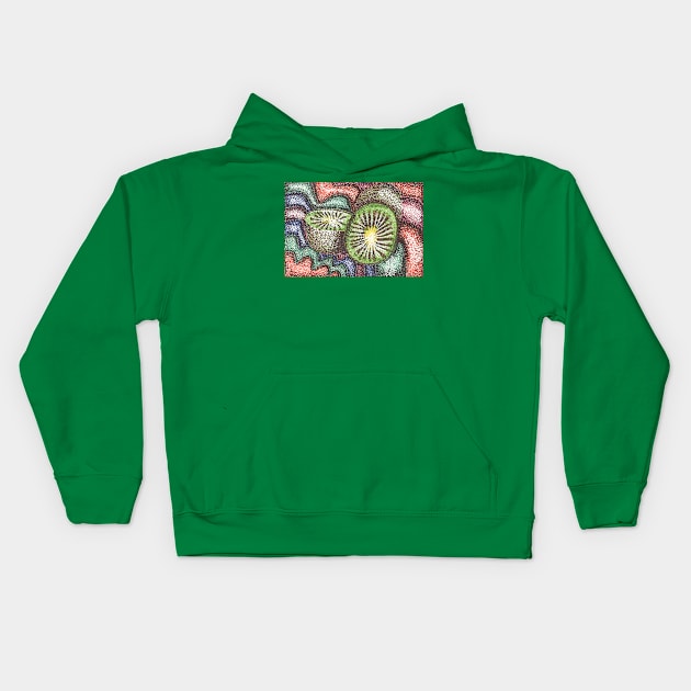 KIWIS Kids Hoodie by gailavira